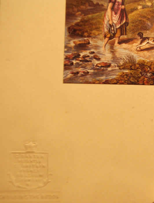 Baxter Print Crossing the Brook - Image 4