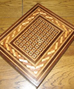 Inlaid Compartment Box by W&A Chapman - Image 6