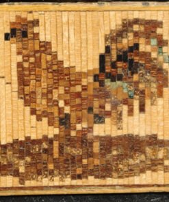 Small Tunbridgeware Panel of Cockerel