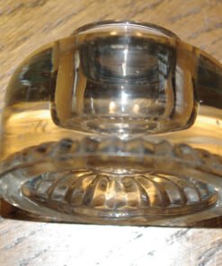 Alternative view of Single Glass Desk Dip Inkwell