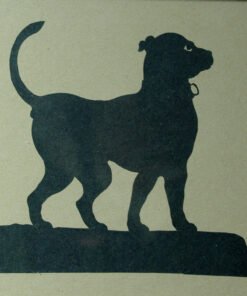 Cut Silhouette of a Dog - Image 3