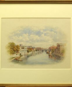 Signed Watercolour by George Fall (1848-1925)