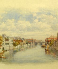 Alternative view of Signed Watercolour by George Fall (1848-1925)