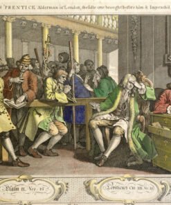 Hogarth's Modern Moral Series, Industry and Idleness, Plate 10.