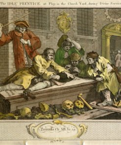 Hogarth's Modern Moral Series, Industry and Idleness, Plate 3. - Image 4