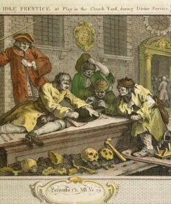 Hogarth's Modern Moral Series, Industry and Idleness, Plate 3.