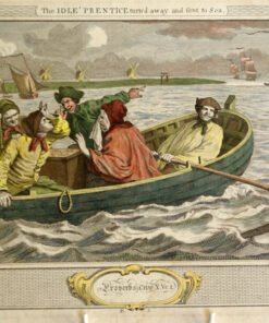 Hogarth's Modern Moral Series, Industry and Idleness, Plate 5.