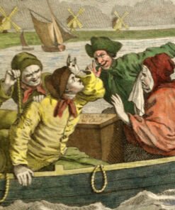 Alternative view of Hogarth's Modern Moral Series, Industry and Idleness, Plate 5.