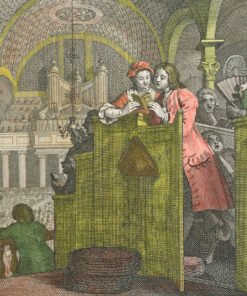 Alternative view of Hogarth's Modern Moral Series, Industry and Idleness, Plate 2