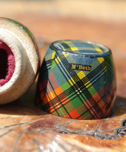 Tartanware Barrel Shaped Thimble Holder (McBeth) - Image 8