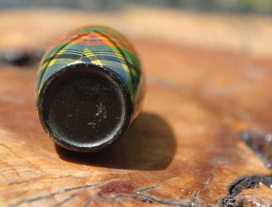 Tartanware Barrel Shaped Thimble Holder (McBeth) - Image 3
