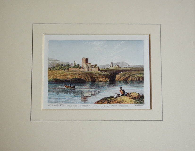 Torre Cinque on the Banks of the Tiber