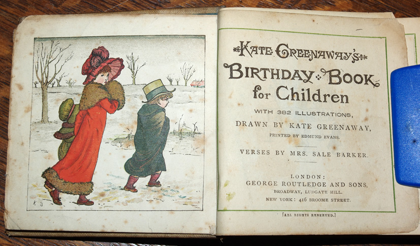 Birthday Book for Children by Kate Greenaway - Image 8
