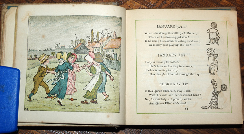 Birthday Book for Children by Kate Greenaway - Image 9