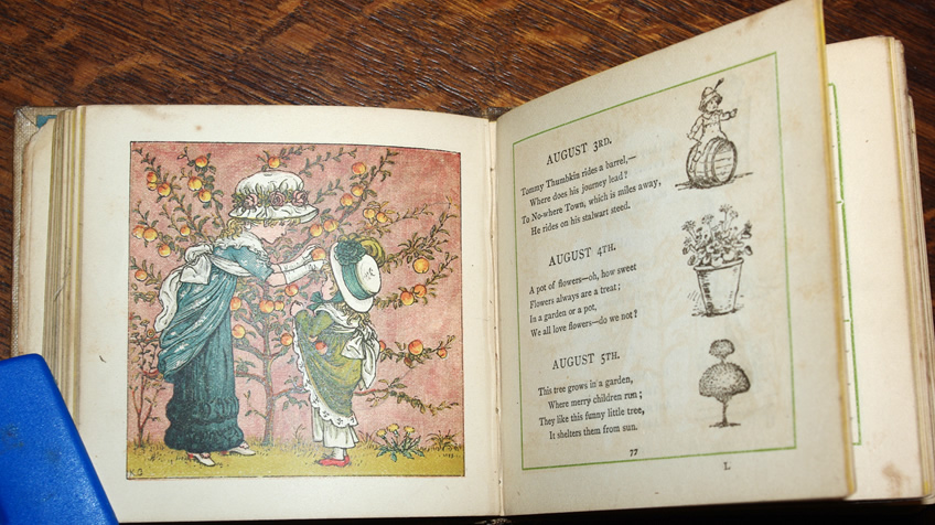 Birthday Book for Children by Kate Greenaway - Image 2
