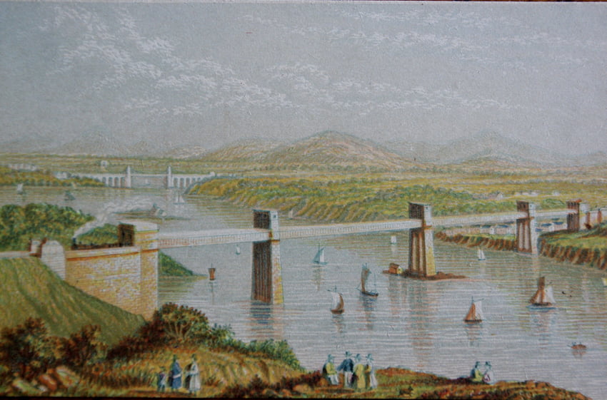 The Britannia Tubular Bridge