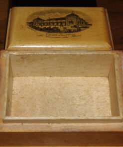 Mauchline ware Box "Chatelaillon, le Casino du Parc". - Image 3