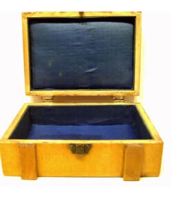 Mauchline ware Trunk Box "Cardiff Castle". - Image 3