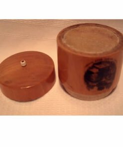 Mauchline ware Large Table Go to Bed or Spill Container "Haws Bridge, Near Kendal". - Image 4
