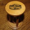 Mauchline ware Egg Timer "St Johns College Oxford".