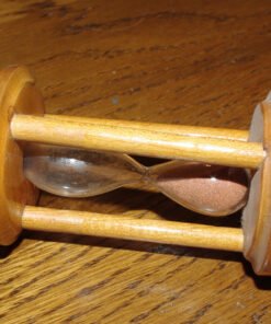 Mauchline ware Egg Timer "St Johns College Oxford". - Image 3