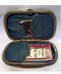 Mauchline ware Purse Needlecase "Cayeux, La Casino".