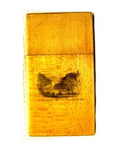 Alternative view of Mauchline ware Card Case "Bristol Suspension Bridge".