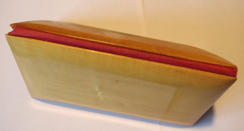 Mauchline ware Blotter Desk Accessory "Lydd". - Image 8