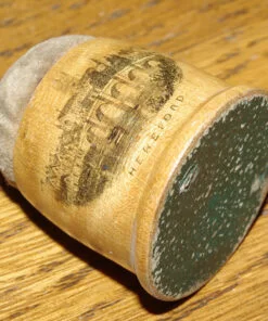 Alternative view of Mauchline ware Pin Cushion "Hereford".
