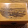 Mauchline ware Box "Mont Orgueil Castle Jersey".