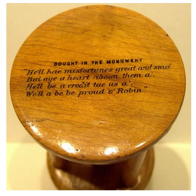 Mauchline ware Egg Timer "Burns Monument". - Image 2