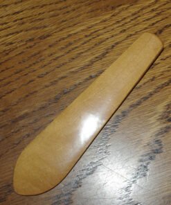 Alternative view of Mauchline ware French View Page Marker "Lion sur Mer".