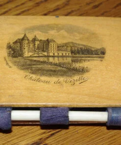 Mauchline ware Needlecase "Chateau de Vizille ".