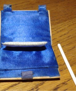 Mauchline ware Needlecase "Chateau de Vizille ". - Image 3