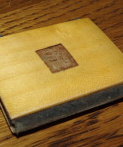 Alternative view of Mauchline ware Needlecase "Chateau de Vizille ".