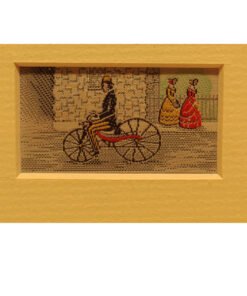 Alternative view of Cashs Bicycle and Gentleman