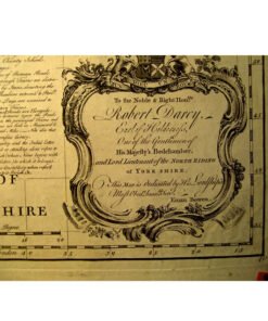 Antique Map of North Yorkshire by Emanuel Bowen - Image 6