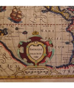 Antique Map by Gerard Mercator "Americae Descrip" 1607 - Image 3