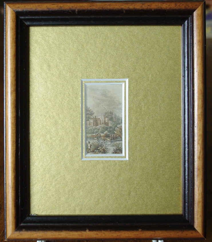 Baxter Print Castle and River