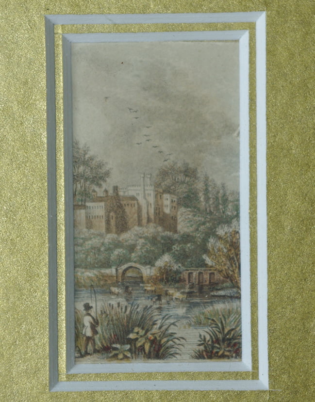 Baxter Print Castle and River - Image 2