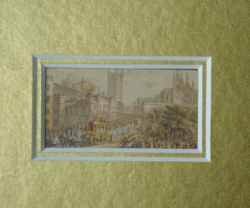Baxter Print Her Majesty Opening Parliament - Image 4