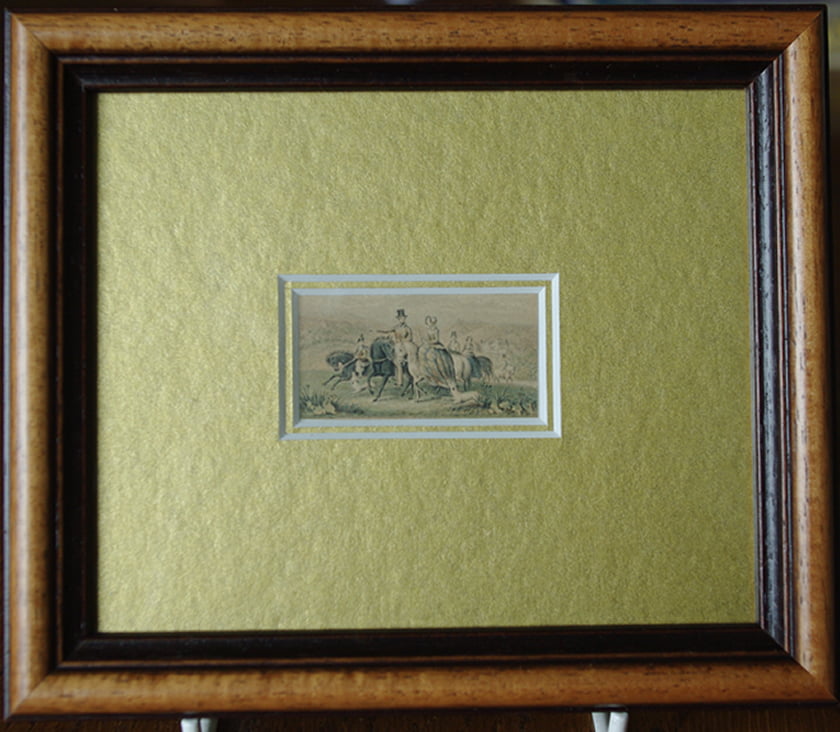 Baxter Print Queen Victoria at Balmoral