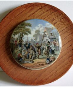 Prattware Pot Lids and Frames