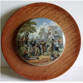 Prattware Pot Lids and Frames