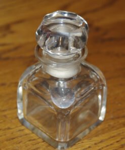 Glass Dressing Table Bottle