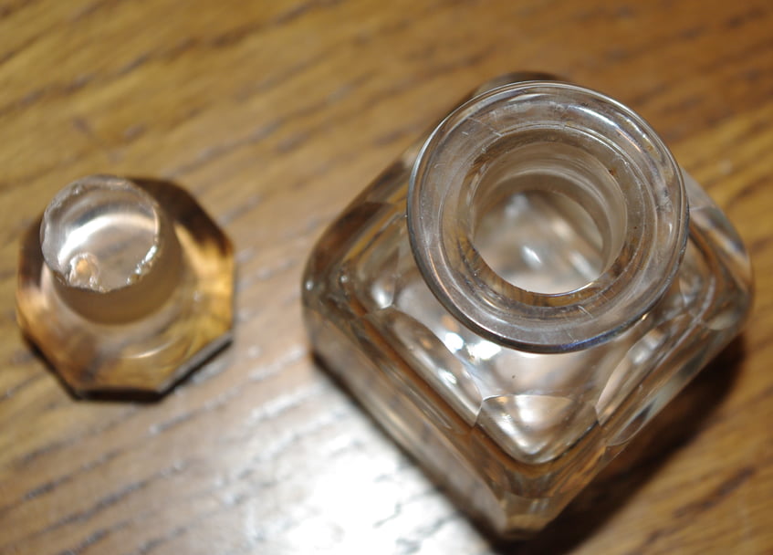 Glass Dressing Table Bottle - Image 2