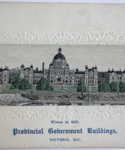 Steven's Postcard Provincial Government Buildings, Victoria BC