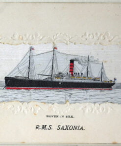 Steven's Postcard RMS Saxonia