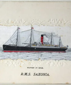 Steven's Postcard RMS Saxonia
