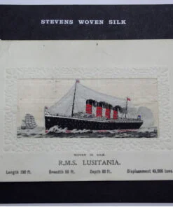 Steven's Postcard RMS Lusitania
